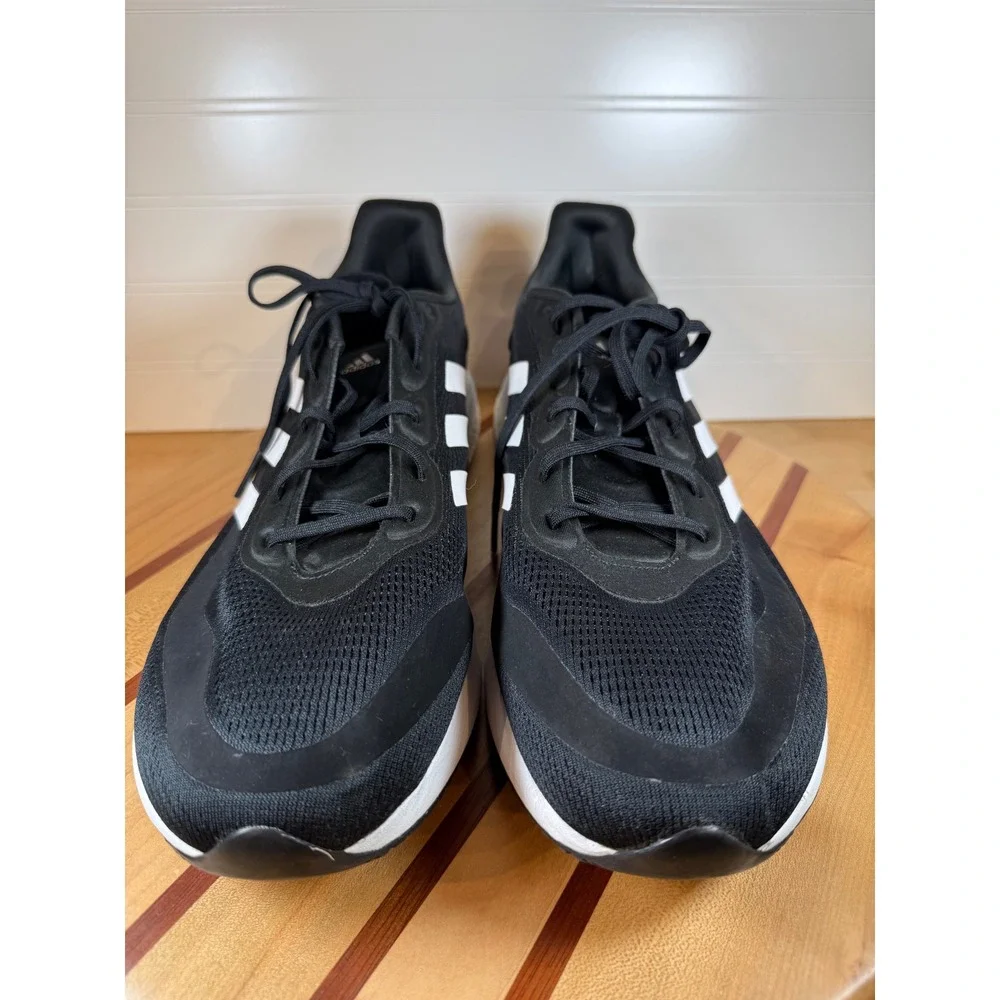 Adidas Supernova Mens Running Shoes Black White S42722 Size 12.5 Boost Bounce